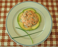 Tartare aux deux saumons