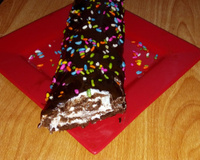 Bûche au chocolat maison