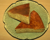 Fondant aux pommes, pralin et vanille