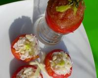 La célèbre boisson à la vodka et au jus de tomate, version glacée, avec le wasabi en plus ! De quoi repousser le sirocco qui souffle actuellement sous nos latitudes !