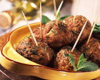 Boulettes de viande à la menthe