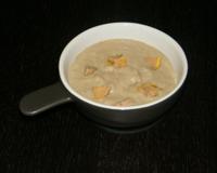 Idéal pour le soir, pourquoi pas pour le soir de Noël afin de manger léger mais gourmand tout de même. Le topinambours se marie à merveille avec le foie gras.