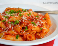 Pennes all'amatriciana