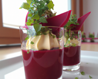 Verrines de betteraves