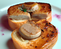 Briochine de foie- gras