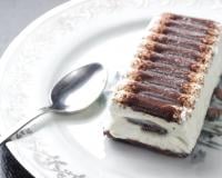 bûche de Noël glacée