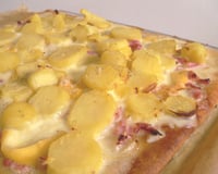 Pizza tartiflette ou Pizza Savoyarde