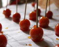 Tomates cerises caramélisées