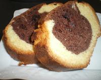 Un régal quand on le découpe, le mélange de la pâte au chocolat et la pâte nature. Délicieusement goûteux !Un goûter d'enfants à partager avec des adultes !