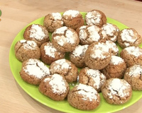 Ghoriba aux cacahuètes et à la noix de coco