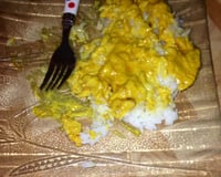 Bœuf aux aubergines et curry