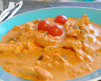 Poulet à la crème de tomates séchées