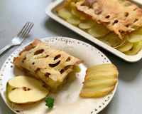 Mille-feuilles de pommes de terre gratiné au Cantal vieux