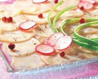 Effeuillé de poulet au citron vert