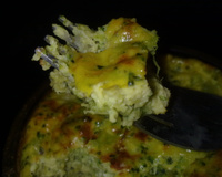 Flan de brocoli 'vache qui rit'