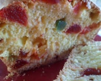 Cake aux fruits confits maison