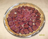Tarte aux figues des vacances