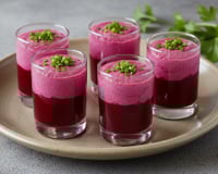 Verrines de betteraves