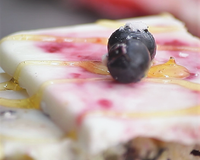 Frozen yoghurt aux fruits