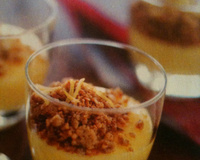 Crumble de lemon curd