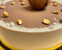 Entremet à la noix de coco