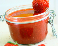 Soupe froide de melon et de fraises