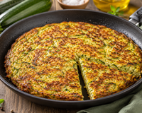 Prête en 10 minutes et avec 2 courgettes : cette recette express à la poêle va vous sauver la mise pour le dîner