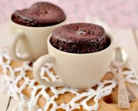 Mug cake chocolat