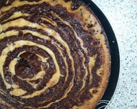 Gâteau tigré ou zebré