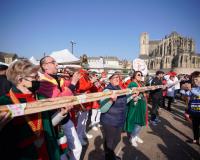 Un sandwich aux rillettes plus grand que Notre-Dame de Paris bat le record du monde au Mans !