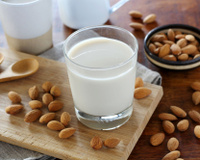Lait d'amandes fait maison