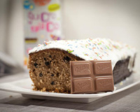 Cake au chocolat Milka et Oreo