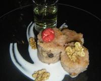 Utiliser le pain non consommé en le mettant à la "sauce" Alpine, avec des pralines lyonnaises, des noix de Grenoble, du lait des alpages et du Génépi des Alpes.