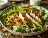 Les 10 meilleures recettes de salades avec du poulet !