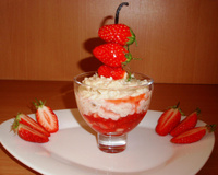 Tiramisu gourmand aux fraises Gariguettes