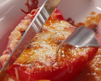 Poivrons farcis façon pizza