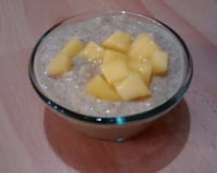 Perles du Japon au lait de coco et mangue