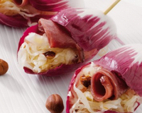 La choucroute et du magret de canard se marient à merveille dans cette recette.