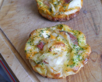 Mini quiches pancetta-chèvre