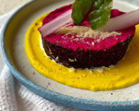 Mousse de betteraves à la moutarde de Dijon