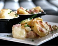 Tartiflette de petits cubes de pommes de terre