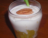 Ananas vanillé et crème légère cardamome