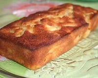 Cake à la Verveine et aux poires