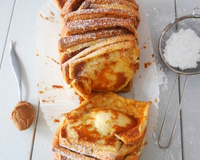 Brioche à effeuiller à la pâte de Spéculoos