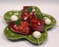 Une version personnelle des crostinis ou des tapas toujours pour l'apéro.