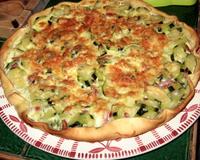 Un plat pour les amateurs de courgettes, léger frais et petite note fumée.