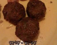 De bonnes boulettes à accompagner d'une semoule fine ...