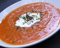 Velouté de butternut aux noisettes