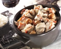 Blanquette de dinde à l'ancienne