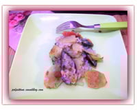 Riz, moules et pommes de terre